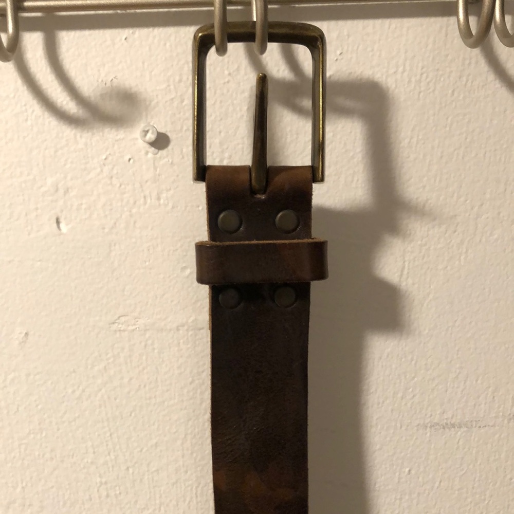 Slightly camo belt